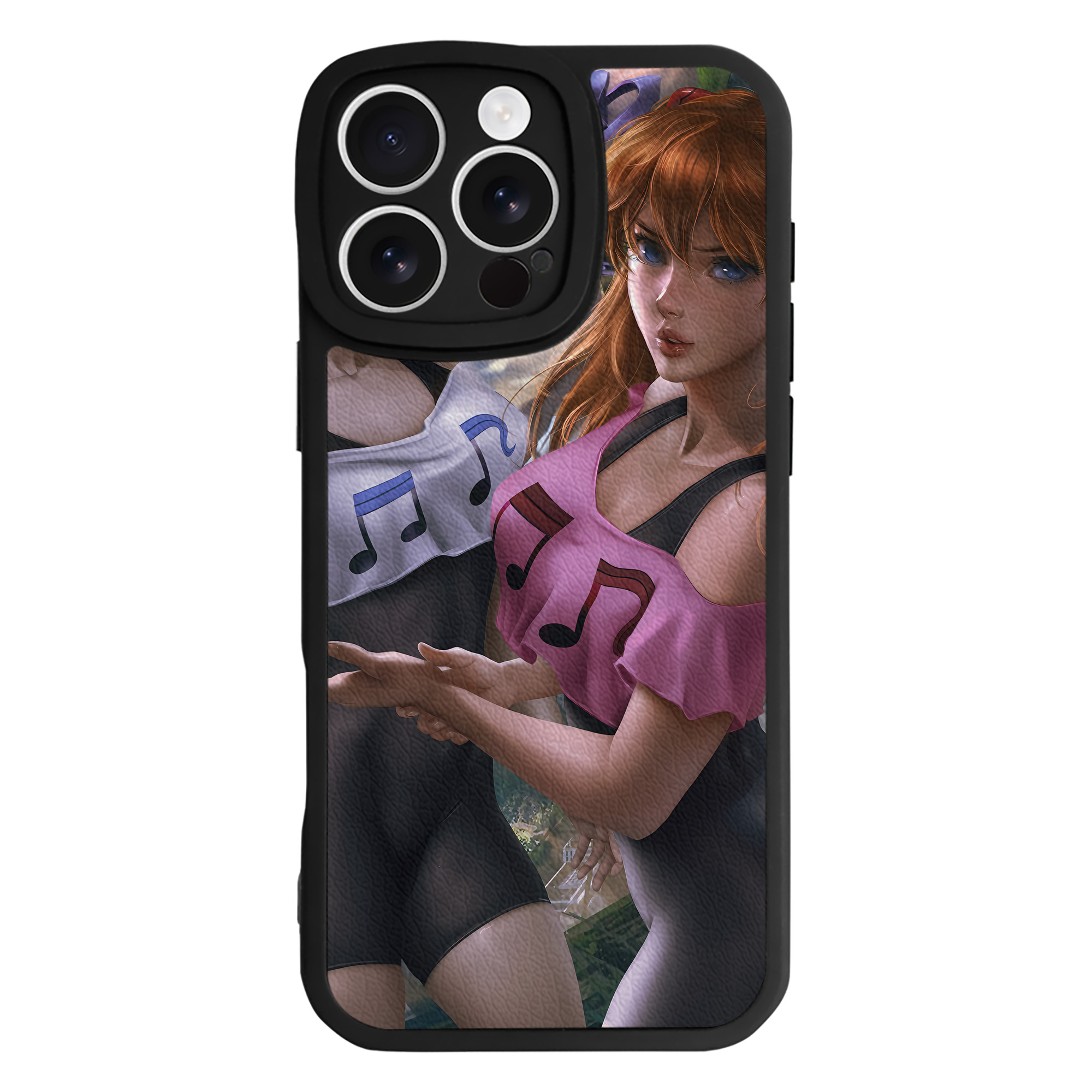 （画像用） EVA 新世紀エヴァンゲリオン 【iPhone 16シリーズ対応】シリコンスマホケース（レザー調） 材質：シリコン
